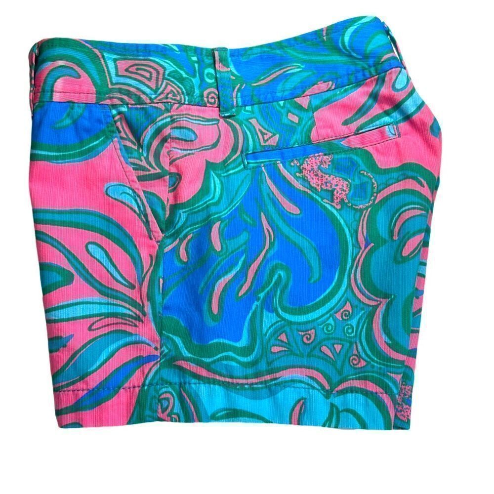 Lilly Pulitzer Women Callahan Shorts Lilly Lounge Print - Picture 3 of 7